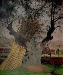 旧橄榄树，1922年 作者 费利克斯·爱德华·瓦洛顿
